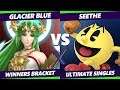 Smash Ultimate Tournament - Glacier Blue (Palutena) Vs. Seethe (Pac-Man) S@X 308 SSBU W. Bracket