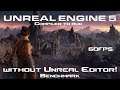 Unreal Engine 5 Demo Compiled Running Without Unreal Editor! Benchmark - i9 9900k - RTX 3070