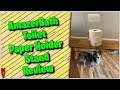AmazerBath Toilet Paper Holder Stand Review || MumblesVideos