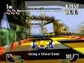 Extreme G One Level Playthrough using a N64 Cheat Code :D