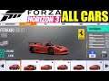FORZA HORIZON 3 - ALL CARS LIST 2020 + ALL DLC!