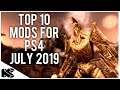 Skyrim Special Edition: ▶️Top 10 PlayStation 4 Mods◀️ July-2019