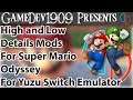 Super Mario Odyssey WIP High and low detail mods with WIP lugi! on Yuzu