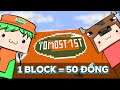 1 Block = 50đ Vào Quỹ Covid Việt Nam - Minecraft Xây Hộp Yomost To Nhất Thế Giới