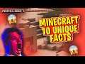 10 MINECRAFT THINGS/FACTS YOU DIDN'T KNEW ABOUT | MINECRAFT FACTS | MINECRAFT 1.17 | UNIQUE FACTS