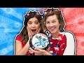 Cake Art Challenge with Magic Spell Book! (4th of July Cake Challenge!)