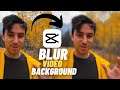 How to Blur Video Background in CapCut