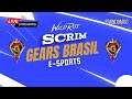 League of legends  - Wild Rift  -  Scrim Gears Brasil E-sports - Gamplay ao vivo ARCANE