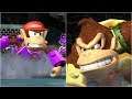 Mario Strikers Charged - Diddy Kong vs DK - Wii Gameplay (4K60fps)