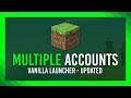 New: Multiple Accounts in Minecraft Launcher Tutorial | Windows Store
