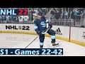 NHL 22 Be A Pro | S1 - Games 22-42