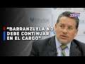 🔴🔵 Rubén Vargas alega que hay ‘conflicto de intereses’ tras designación de Barranzuela como ministro