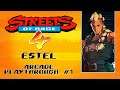 Streets of Rage 4 - Arcade - Estel Playthrough #1 (Hard)