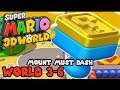 Super Mario 3D World - Mount Must Dash (World 3-6) | MarioGamers