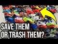 THIS IS WHAT I'M DOING WITH OVER 400 PAIRS OF POO CONTAMINATED FOOTBALL BOOTS!