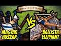 200 Elite Magyar Huszars vs 89 Elite Ballista Elephants (Total Resources) | AoE II: Definitive