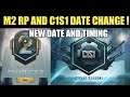 BGMI M2 ROYALPASS AND C1S1 LAST RANK PUSH DATE CHANGE | BATTLEGROUNDS MOBILE LAST RANK PUSH DATE