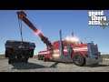 GTA 5 Real Life Mod #212 Ace Towing New Peterbilt Rotator Tow Truck Wrecker