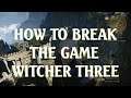 How To Break The Game Witcher Three
