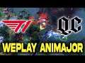 T1  vs Quincy Crew  - Game 1 Highlights | WePlay AniMajor Playoffs - Dota 2