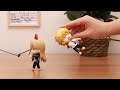 The Making: Chainsaw Man’s Denji and Power Trapped inside the Screen in Stop Motion