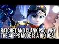 Why Ratchet and Clank: Rift Apart's 40fps Fidelity Mode Is A Big Deal For Consoles