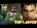 1등 제이스의 빠른 부갑템트리?! TOP 1 JAYCE ITEM & RUNE IS OP? LET ME TRY!