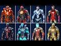 All Iron Man Suits in Marvel's Avengers PS5 4k 60FPS