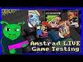 Amstrad Game Testing LIVE Ep47 Feat Exterminator & The Trap Door