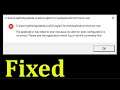 Fix Google Chrome - The Application Has Failed to Start Side-by-side Configuration is Incorrect