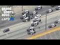 GTA 5 - REAL COPS MOD!! UNBELIEVABLE POLICE CHASE Ep. #198 Biggest GTA 5 Stars Police Chase EVER!