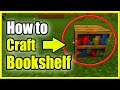 How to Make a Bookshelf in Minecraft (Fast Recipe Tutorial)
