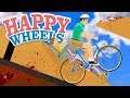 Insane Ragdoll Bicycle Stunts Gone Wrong! - Happy Wheels Gameplay