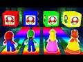 Mario Party 10 - Minigames - Mario vs Luigi vs Peach vs Daisy