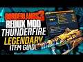 The NEW Mobbing SMG? - Thunderfire Legendary Item Guide - Borderlands 3 Redux Mod