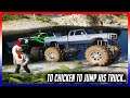 TO CHICKEN TO JUMP HIS NEW MUD TRUCK... - GTA 5 Roleplay - OURP