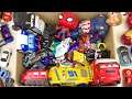 Box full of Toys Cars 🚗 Caixa cheia de Brinquedos Carros 🚕 Caja llena de Juguetes