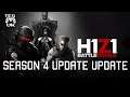 H1Z1 PS4 Season 4 Update Update | H1Z1 PS4 Arcade Mode Update | H1Z1 Battle Royale Season 4