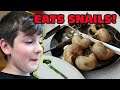 Kid Temper Tantrum Eats Snails in Paris!