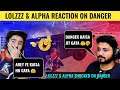 Lolzzz gaming & alpha clasher reaction on hydra danger 15 epic heal battle