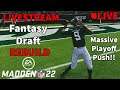 Madden 22 PS5 Jets Fantasy Draft LIVESTREAM pt 5