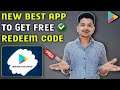New best app to get redeem code | without investment earn daily Rs 450 For google play store