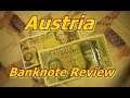 Reviewing Banknotes From Austria