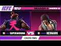 SuperAkouma (Akuma) vs. HexMark (Miguel) Losers Final - ICFC EU Tekken 7 Season 4 Week 5