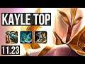 KAYLE vs JAYCE (TOP) | 2/2/11, 800K mastery | EUW Diamond | 11.23
