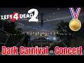 Left 4 Dead 2 - Survival Mode Dark Carnival - Concert Gold Medal Gameplay Walkthrough | L4D2