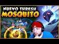 🌟¡PRIMER GAMEPLAY CON EL NUEVO THRESH MOSQUITO!🌟¿LA SKIN MÁS FEA? PULSEFIRE THRESH