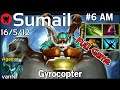 Sumail [EG] plays Gyrocopter!!! Dota 2 Full Game 7.22