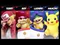 Super Smash Bros Ultimate Amiibo Fights   Terry Request #271 Terry & Roy vs Ludwig & Pikachu