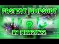 This UNKNOWN JUMPSHOT is the FASTEST JUMPSHOT IN NBA 2K22 | Best Jumpshot in NBA 2K22